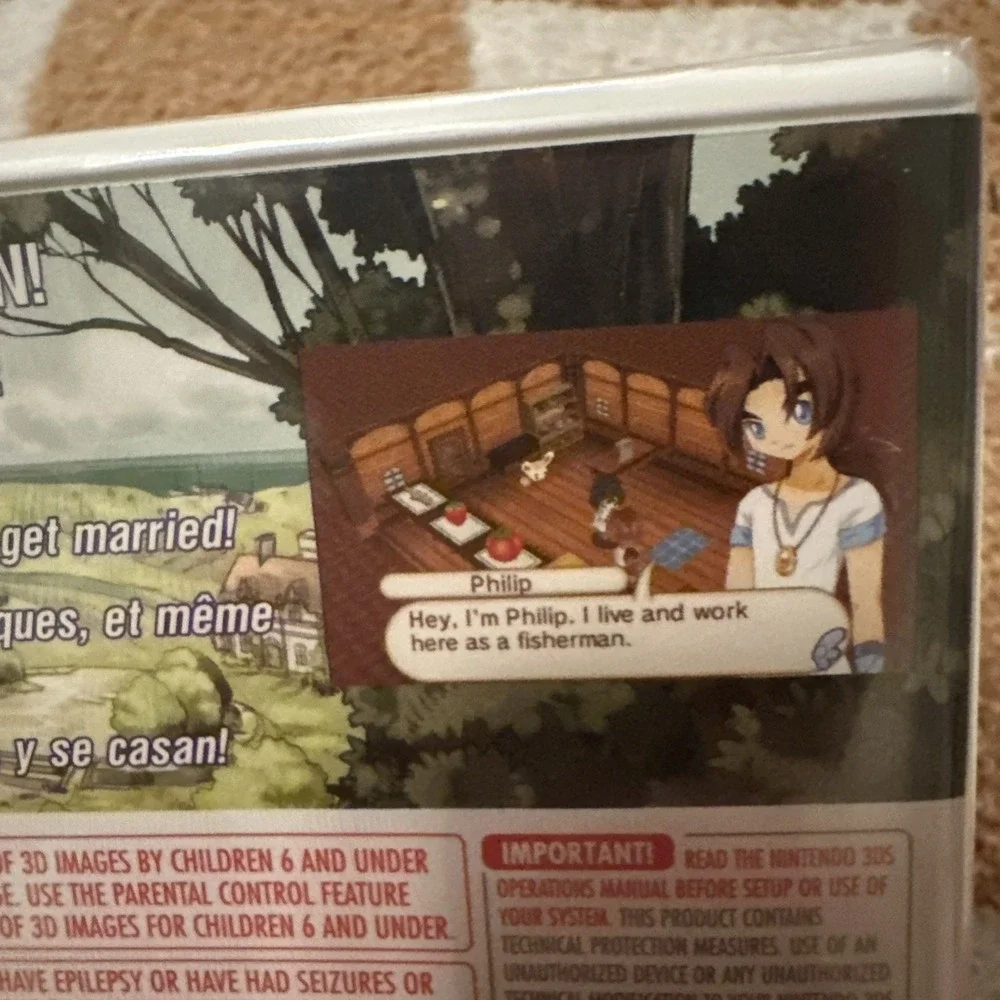 Hometown Story Nintendo 3DS 2013 Natsume Simulation Game New Sealed